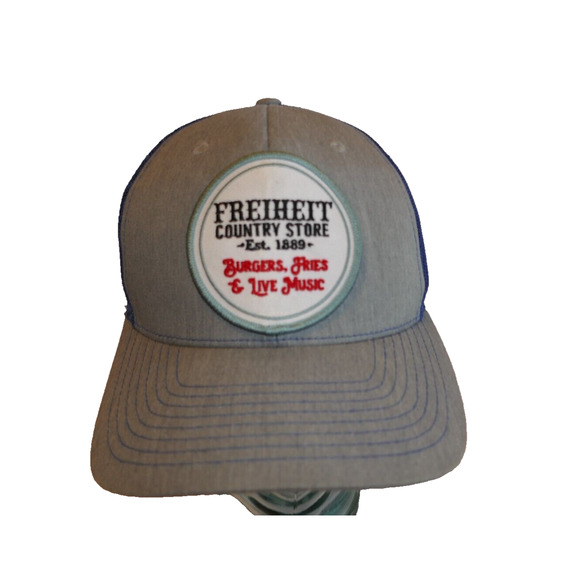 Freiheit Country Store Blue Mesh Snapback Hat Cap - Picture 2 of 9
